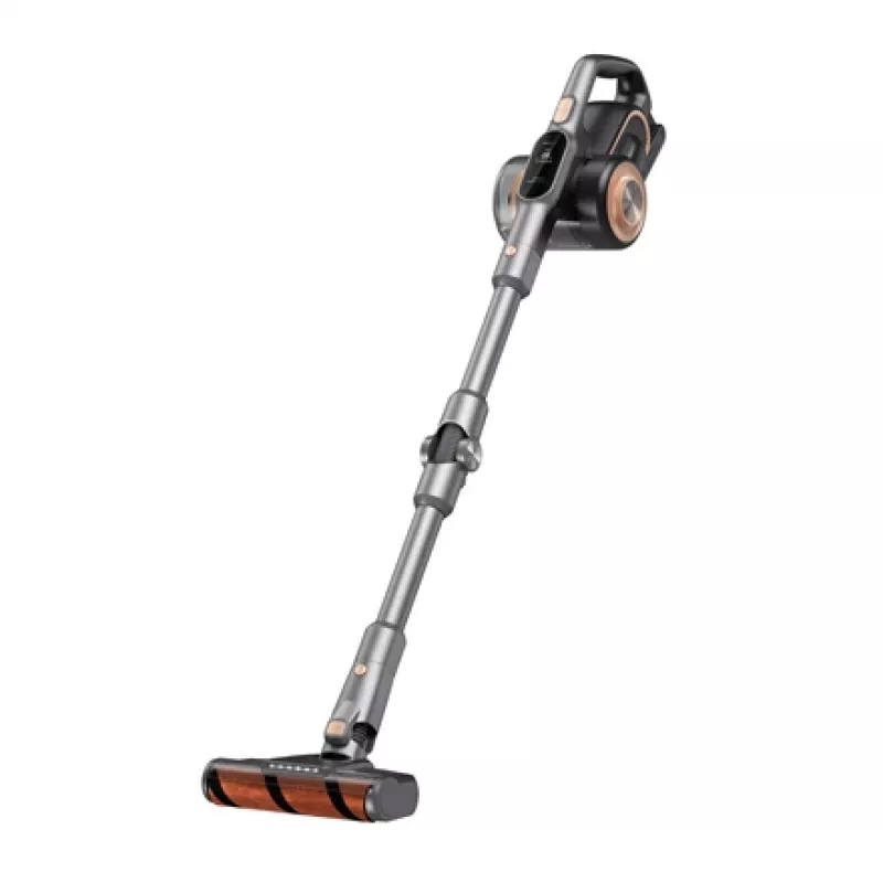 Odkurzacz pionowy 2 w 1 Jimmy H10 Pro — bezprzewodowy, akumulatorowy, 650 W, 0,6 l bezworkowy, czas pracy 60 min, czarno-pomarańczowy