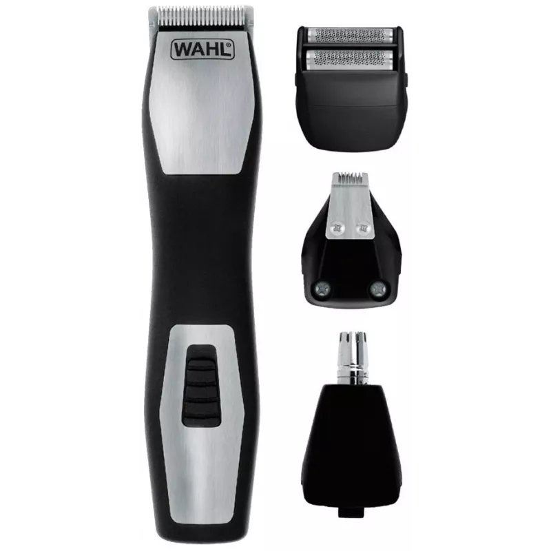 Trymer Wahl GroomsMan Pro zasilany bateriami czarny stal nierdzewna 0,7 mm 3 cm