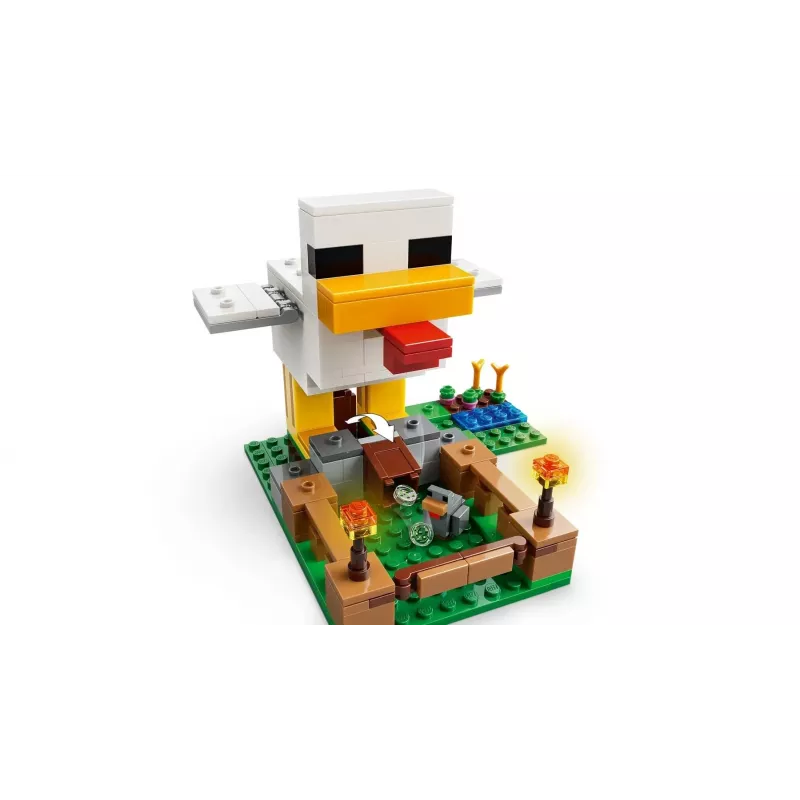 LEGO MINECRAFT 21585 Farmy Kurczaków