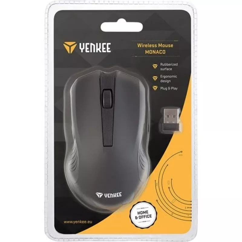 Mysz bezprzewodowa Yenkee YMS 2015BK 1000dpi