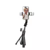 Tech-Protect L05S Selfie Stick ze statywem lampa LED sterowanie Bluetooth-Remote Control
