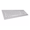 CHERRY DW 8000 klawiatura Mysz w zestawie Biurowa RF Bezprzewodowa QWERTZ Niemiecki Srebrny, Biały