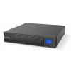 Zasilacz awaryjny PowerWalker VFI 1000 ICR IoT, online podwójna konwersja, 1 kVA / 1000 W, 8x gniazda C13, LCD, rack/wieża 2U, czarny