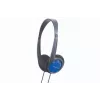Słuchawki Panasonic RP-HT010E-A czarno-niebieskie z kablem 1,2 m, ultralekkie