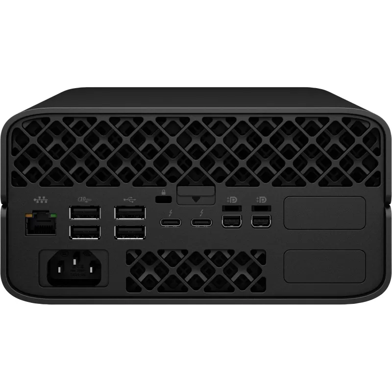 HP Inc. HP Workstation Z2 G1a - Mini - 4U - 1 x Ryzen AI Max+ Pro 395 / 3 GHz - RAM 64 GB - SSD 2 TB - NVMe, TLC - Radeon 8060S - Wi-Fi 6, Wi-Fi 7, Bluetooth, 1GbE, 2.5GbE - WLAN: