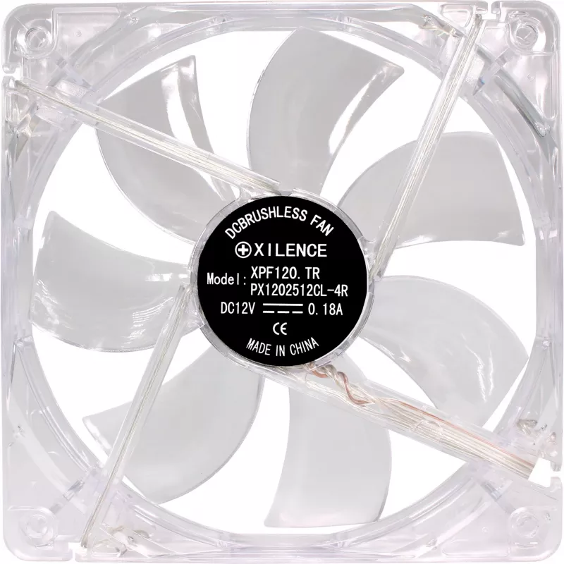 Xilence XF046 120mm Wentylator obudowy z czerwoną diodą LED