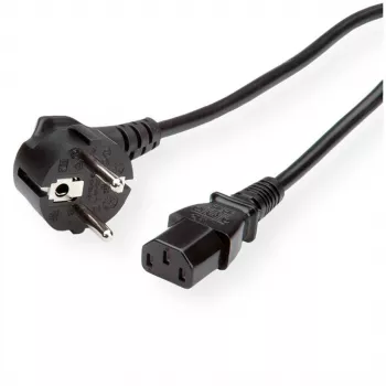 Kabel zasilający ROLINE 19.08.1014 czarny 3 m CEE 7/7 wtyczka C13