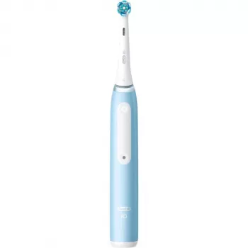 Szczoteczka wibracyjna Oral-B Braun iO Series 3N dla dorosłych, jasnoniebieska, biała