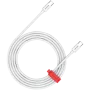 Kabel CANYON CC60AB C-C 60W Pleciony 1,2m Biały