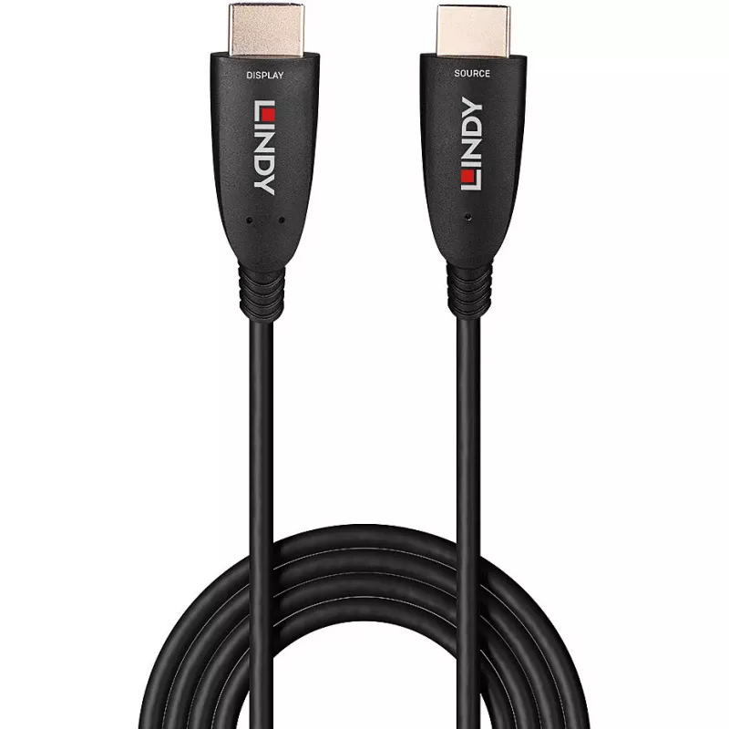 Lindy 20m Hybrydowy kabel światłowodowy HDMI 8K60
