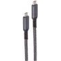 shiverpeaks BS14-75004 Kabel USB 1 m USB 3.2 Gen 2 (3.1 Gen 2) USB C Czarny - Biały (BS14-75004)