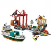 LEGO CITY 60422 Nadmorski port z frachtowcem