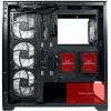 Obudowa LC-Power MidiTower 715B czarna USB3.2/Audio bez zasilacza SEAMLESS_X (LC-715B-ON)