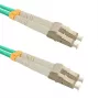 Światłowodowy kabel krosowy LC/UPC - LC/UPC | Wielomodowy | 50/125 | OM4 | Duplex | 2m