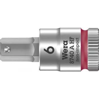 Wera 05003337001 - Nasada - 1/4 - Metryczna - 1 gniazdo(-a) - 6 mm - 2,8 cm (05003337001)