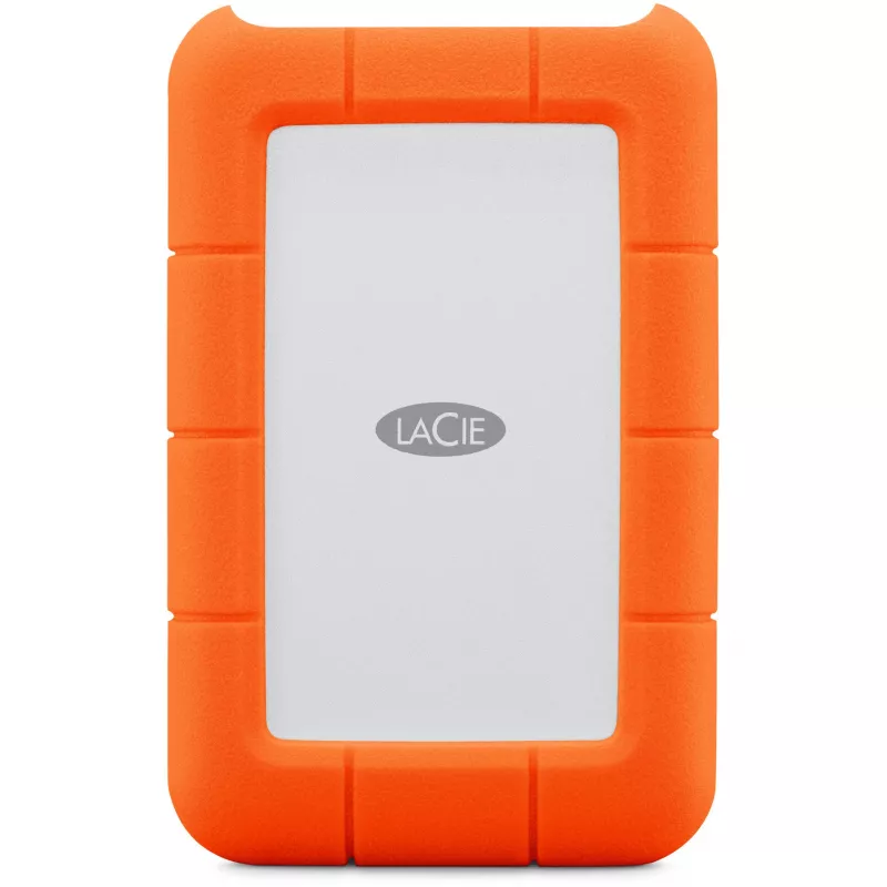 Rugged Mini 5 TB, Externe Festplatte (silber/orange, Micro-USB-B 3.2 Gen 1 (5 Gbit/s))