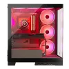 Obudowa PC MODECOM Volcano SPACE APEX ARGB Midi Tower, hartowane szkło, USB-C, obsługa ATX/microATX/Mini-ITX, GPU do 430 mm, chłodzenie CPU do 180 mm