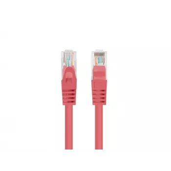 Lanberg PCU6-20CC-0100-R kabel sieciowy Czerwony 1 m Cat6 U/UTP (UTP)