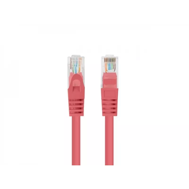 Lanberg PCU6-20CC-0100-R kabel sieciowy Czerwony 1 m Cat6 U/UTP (UTP)