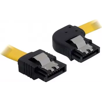 Kabel SATA DeLOCK 82496 30 cm żółty