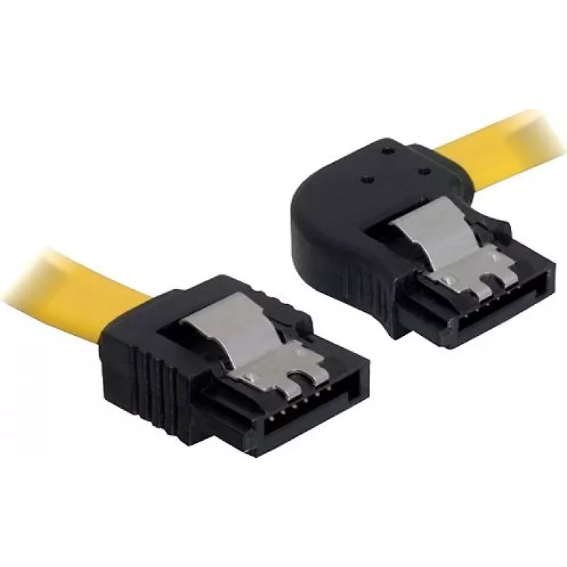 Kabel SATA DeLOCK 82496 30 cm żółty