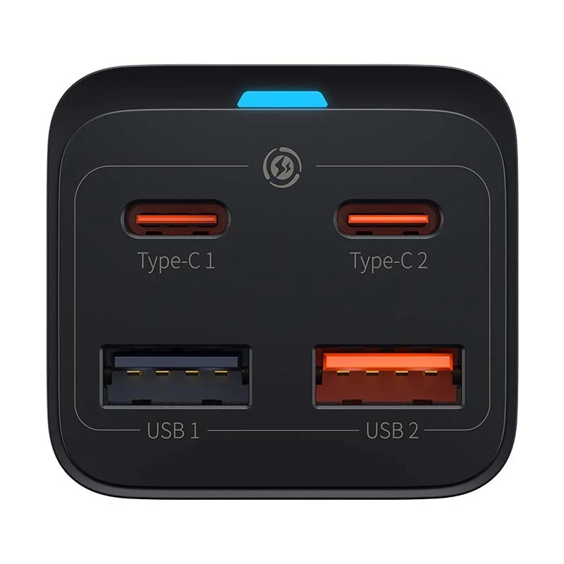 Ładowarka Baseus GaN3 Pro Telefon komórkowy Tablet Czarna AC Do użytku wewnętrznego 15V 3A