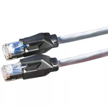Kabel krosowy DRAKA Kat.6 Klasa E S/FTP UC900 TM21 LSOH Szary 1m