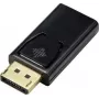 Renkforce RF-4746622 Adapter kablowy wideo DisplayPort HDMI czarny (RF-4746622)