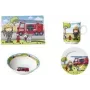 Porcelanowy talerz śniadaniowy ritzenhoff & breker Feuerwehrmann Bernie 190 mm, można myć w zmywarce