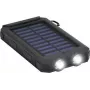 Wentronic goobay Outdoor PowerBank 8,0 - Solar-Powerbank - Li-Pol - 8000 mAh - 29,6 Wh - 2 A - 2 porty wyjściowe (2 x USB) - kabel do ładowania: Micro-USB - Czarna (49216)