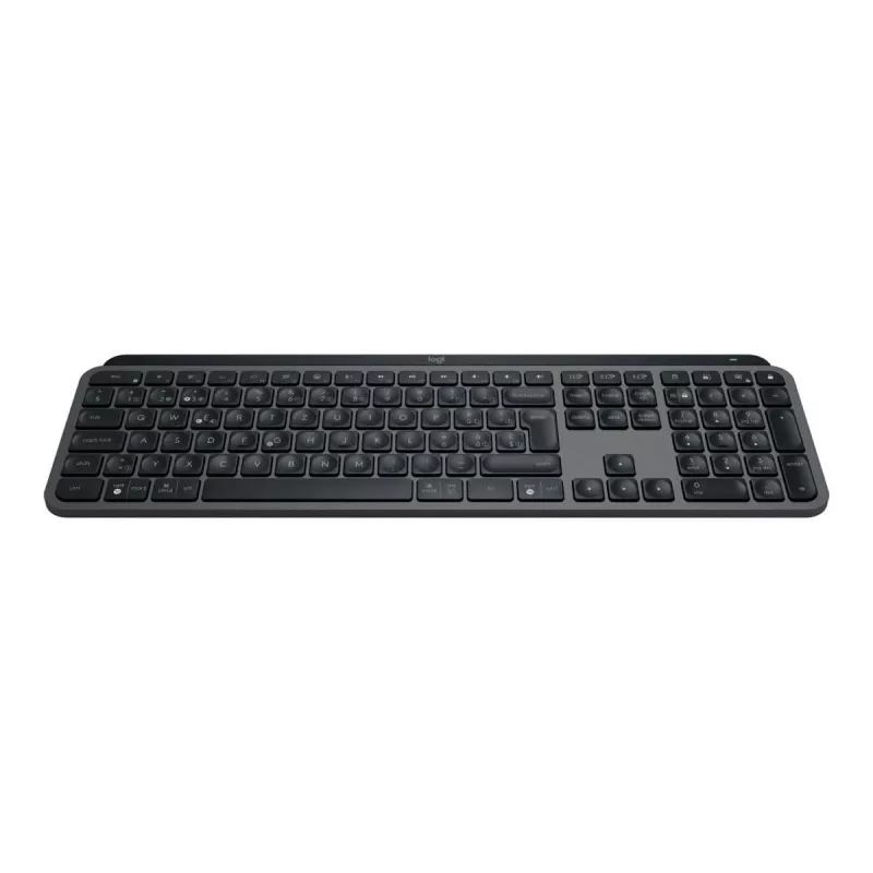 Logitech MX Keys S Klawiatura RF Wireless + Bluetooth QWERTZ Swiss grafit (920-011571)