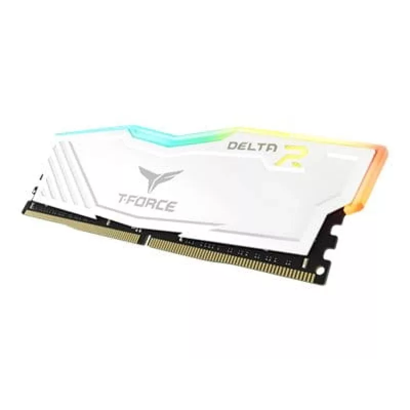 DIMM 16 GB DDR4-3600 (2x 8 GB) Dual-Kit, Pamięć Biała, TF4D416G3600HC18JDC01, Delta RGB, INTEL XMP