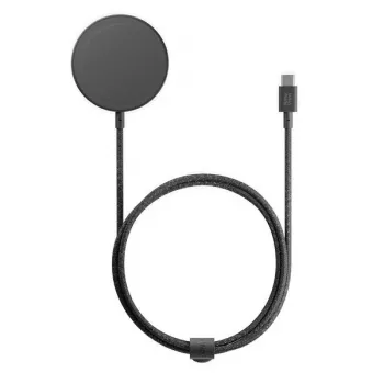 Ładowarka bezprzewodowa stojąca native union Snapstand Qi2 USB kabel 1,5 m czarna