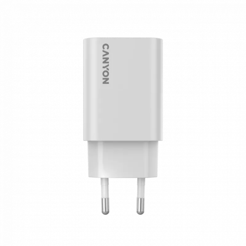 Ładowarka CANYON OnCharge 30CL, maks. 30W, 1xPD, EU, biała