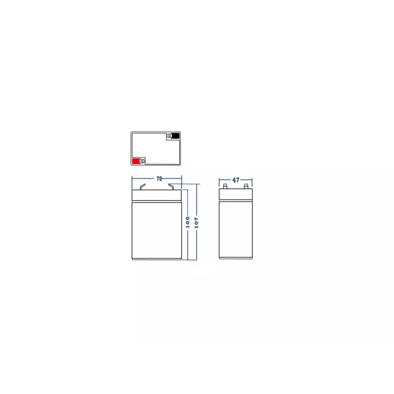 Bateria UPS zielony Cell AGM02 — szczelna kwasowo-ołowiowa (VRLA) zamienna do systemów UPS