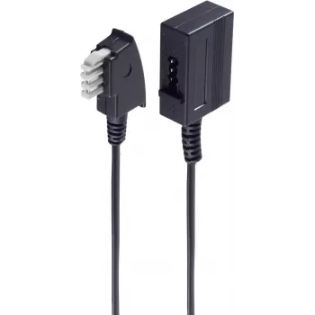 kabel telefoniczny ShiverPeaks BS70220 10 m Czarny