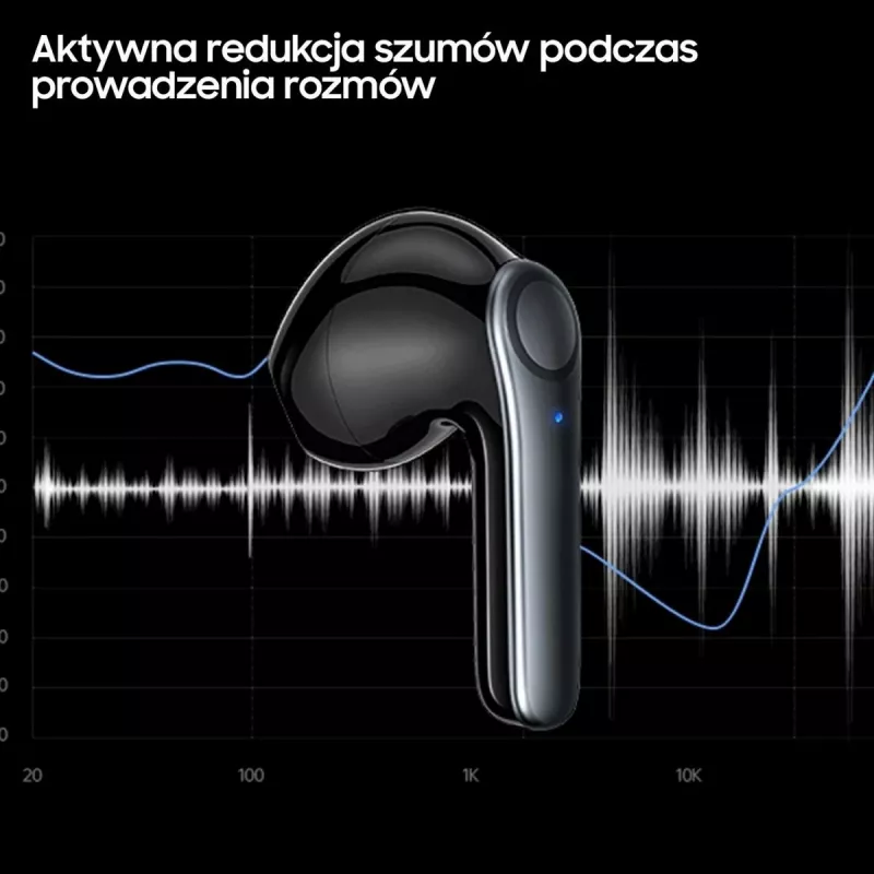 Słuchawki USAMS TWSXH Series Dual Mic Wireless Niebieskie/Niebieskie BHUXH03