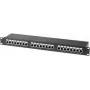 Patch Panel Tecline 257310 1U Cat6 U/FTP Czarny