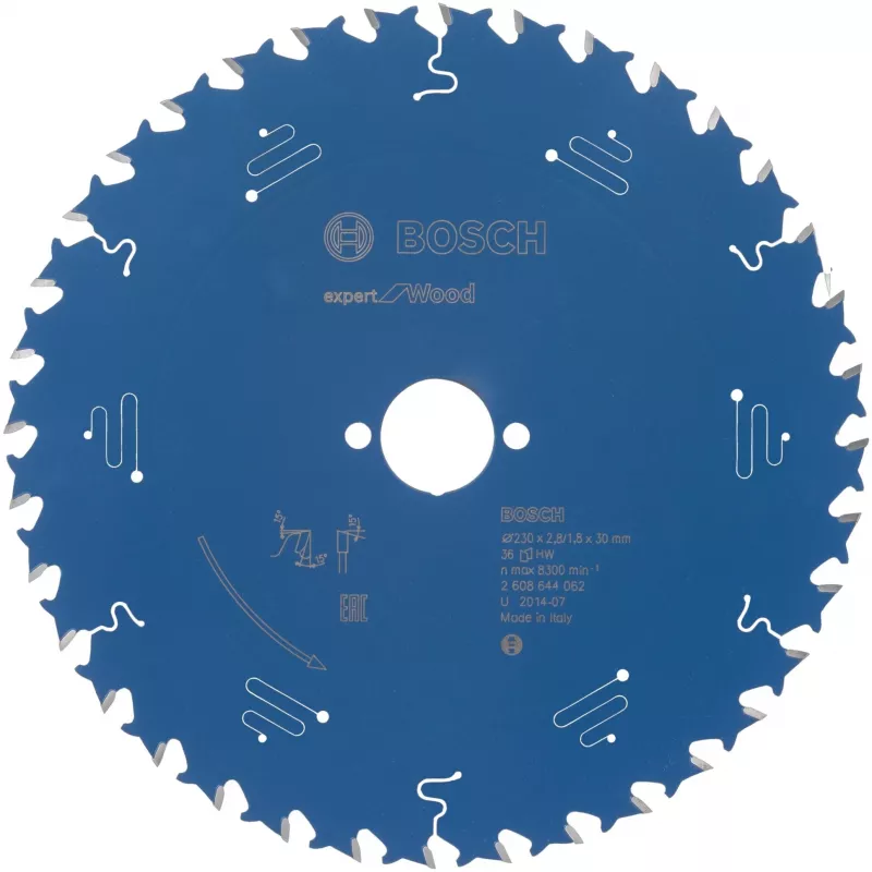 Tarcza do piły tarczowej Bosch 2 608 644 062 23 cm Otwór 3 cm 8300 RPM