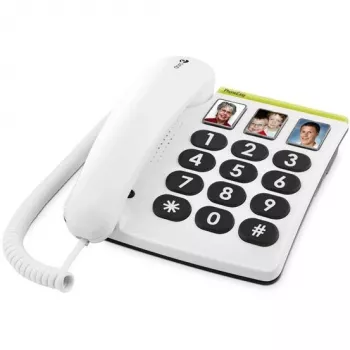 Telefon komórkowy Doro PhoneEasy 331ph Biały