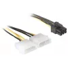 Kabel zasilający do karty PCI Express DeLOCK 82315 0,15 m