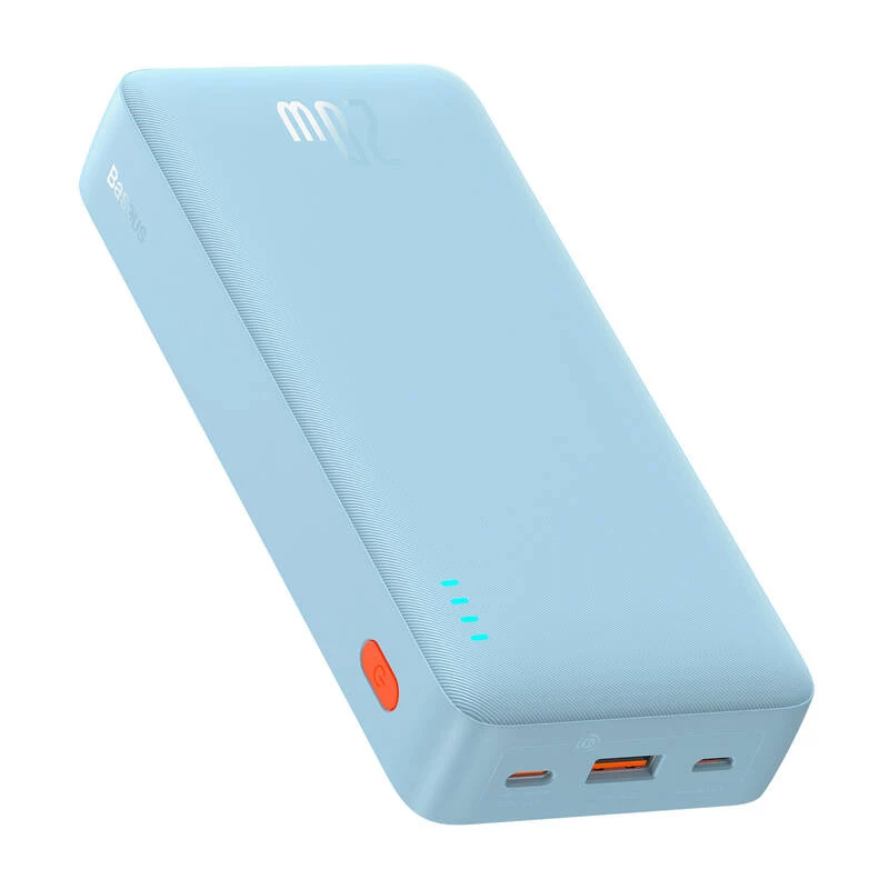 Baseus Airpow litowo-polimerowy (LiPo) 20000 mAh niebieski