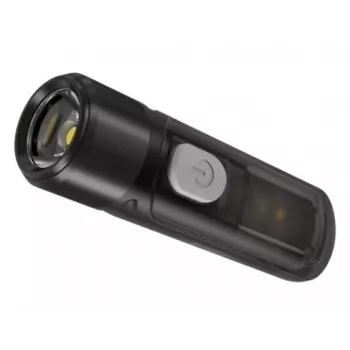 LATARKA RĘCZNA Nitecore TIKI LE — 300 lm, ładowanie przez USB, poliwęglan, IP66, odporna na wstrząsy, 10,5 g, 55 mm, czarna
