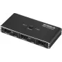 SpeaKa Professional HDMI 2.0 cienki KVM 2X1 USB2.0+IR, czarny przełącznik HDMI 3840 x 2160 pikseli (SP-13724436)