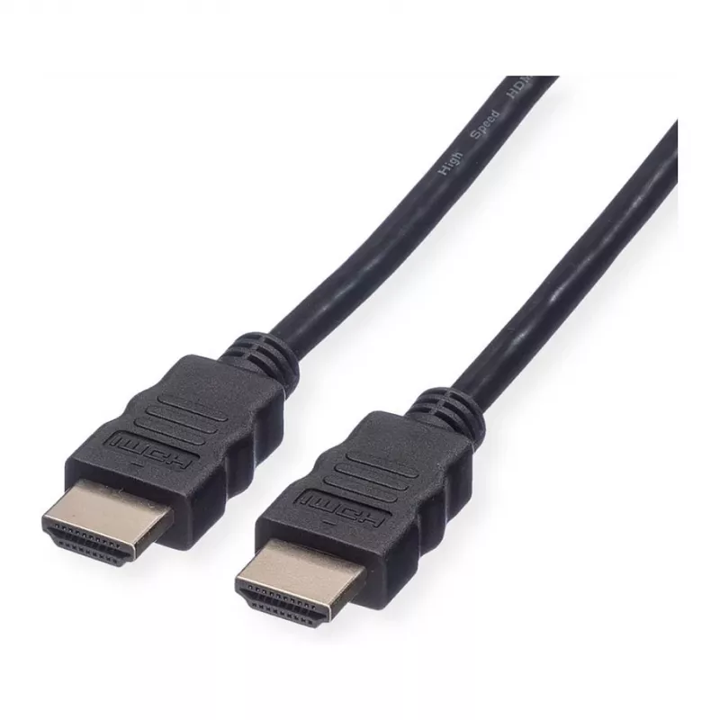 ROLINE RM HDMI HS Kabel+Eth ST/ST 1m - Kabel - Digital/Display/Video (11.45.5731)