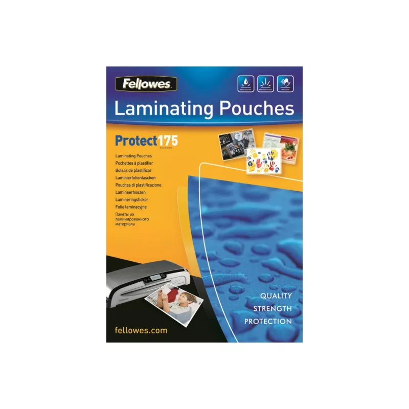 LAMINATOR POUCH GLOSSY/A4 175 100PCS 5308703 FELLOWES