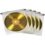 Hama CD/DVD Double Protective Sleeves, opakowanie 50 szt., białe, 2 płyty