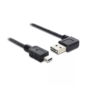 Kabel USB DeLOCK 3m USB 2.0 A - miniUSB m/m Czarny
