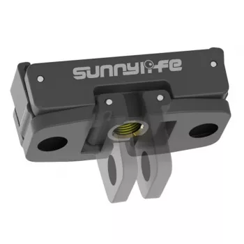 Magnetyczny adapter szybkiego odłączania Sunnylife do DJI Action 2/3/4 — mocowanie 1/4 cala