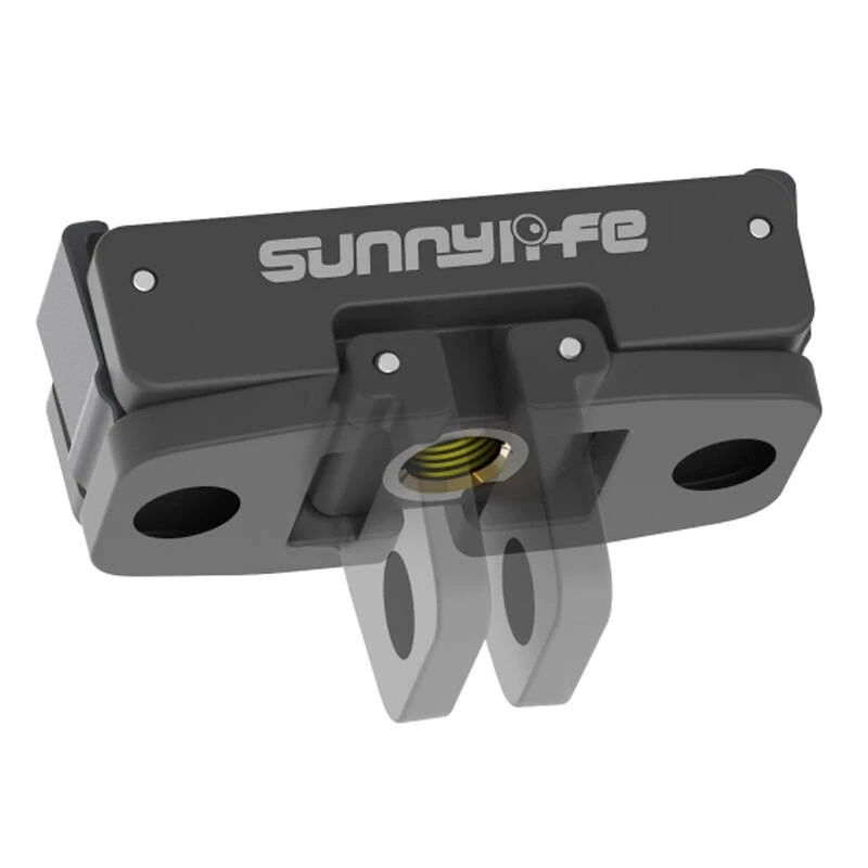 Magnetyczny adapter szybkiego odłączania Sunnylife do DJI Action 2/3/4 — mocowanie 1/4 cala